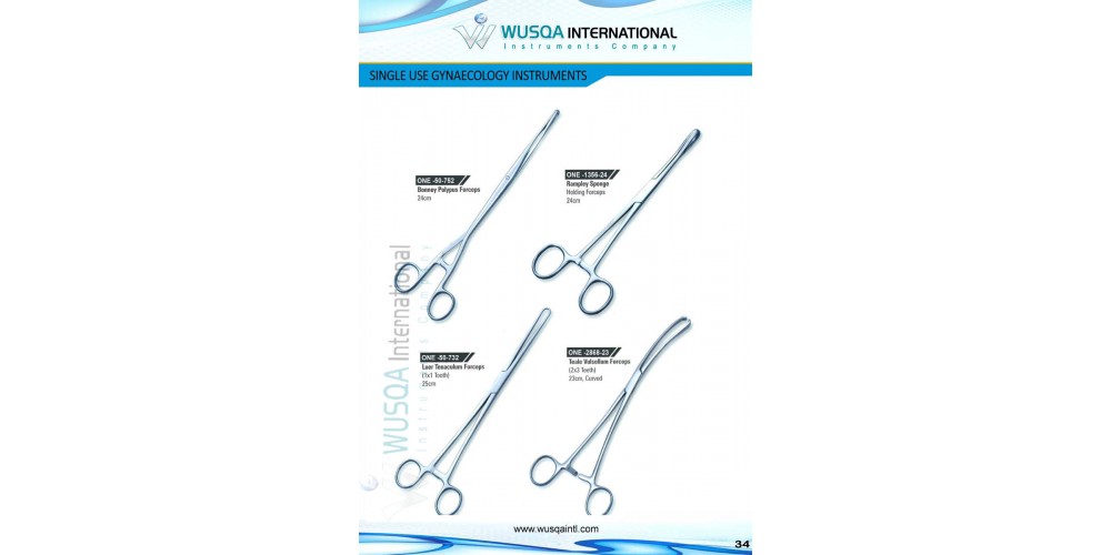 Single Use Gynecology Instruments